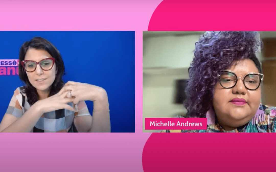 Michelle Andrews, da Casa Coletiva de Manaus, participa da estreia de programa diário de Manuela d’Ávila