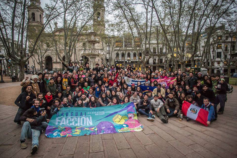 TBT: Em 2015, Facción reunia mais de 300 midiativistas no Uruguai