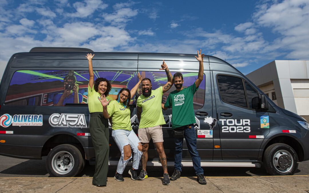 Casa NINJA Amazônia anuncia nova Tour pelos estados de Tocantins, Maranhão, Pará e Amapá