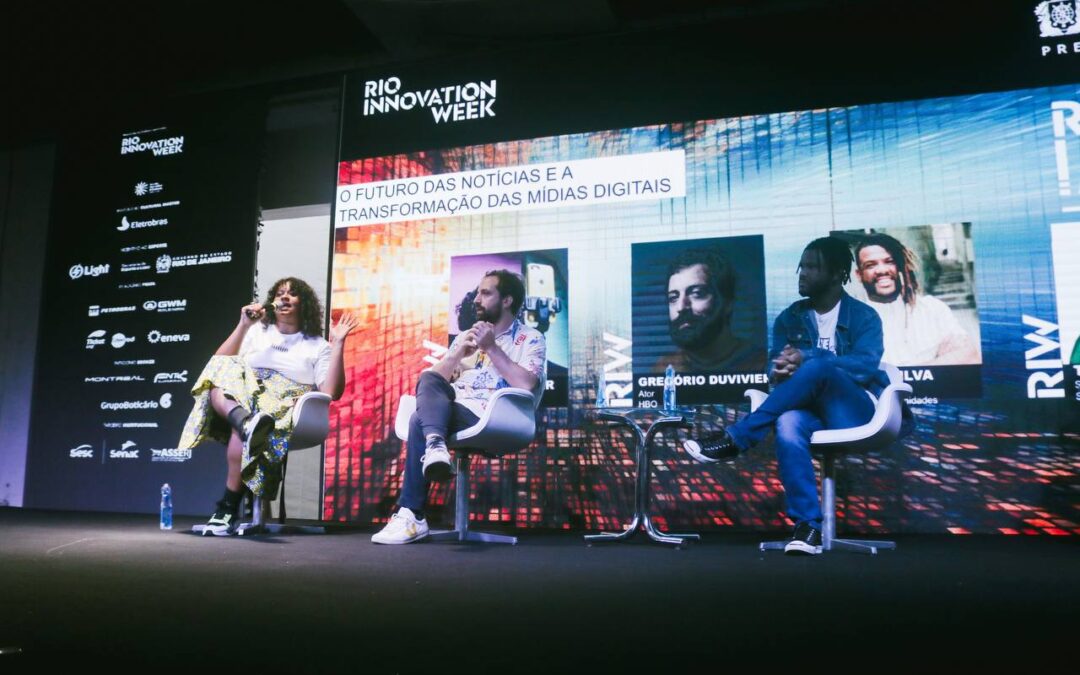 Rio Innovation Week: Poderes Pretos, rede de negritude da Mídia NINJA, marca presença com stand próprio, palestra e entrevistas exclusivas