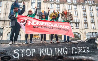 TBT: Há 4 anos, NINJA acompanhava Jornada Sangue Indígena na Europa em prol da resistência dos povos tradicionais