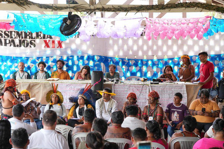 Casa NINJA Amazônia marca presença na XIX Assembleia Munduruku do Médio Tapajós
