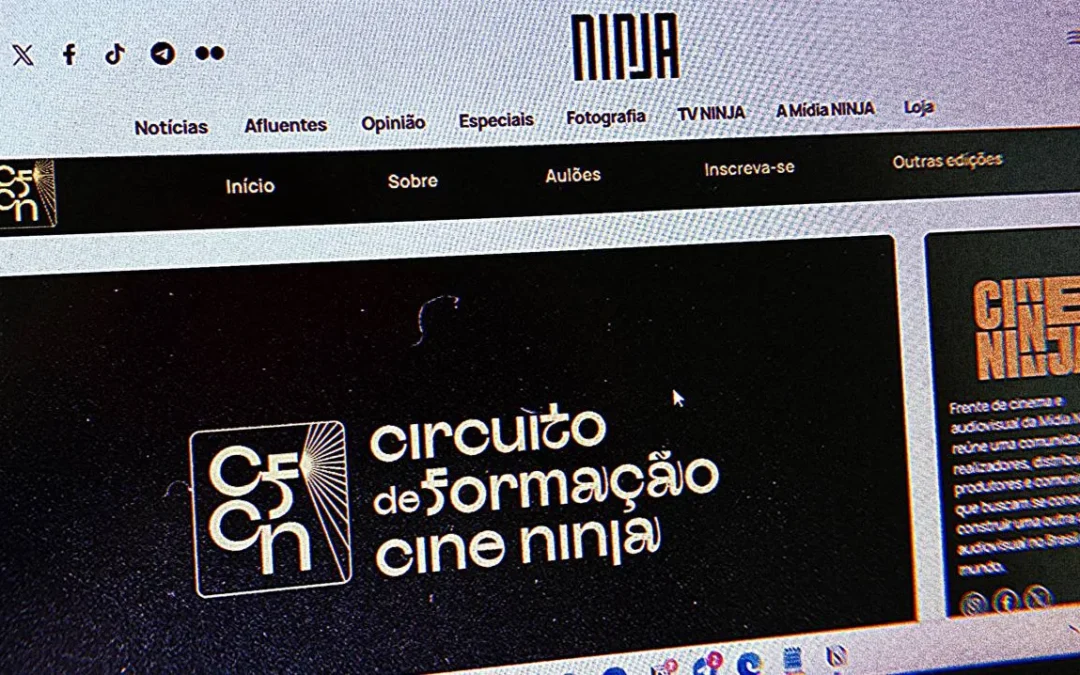 Circuito de Formação Cine Ninja 2025 promove aulões gratuitos sobre audiovisual