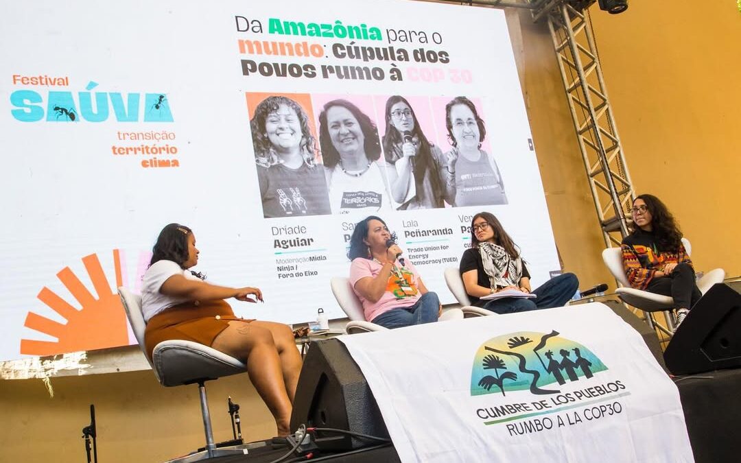 Mídia NINJA participa do Festival Saúva em Belém e reforça protagonismo popular rumo à COP30