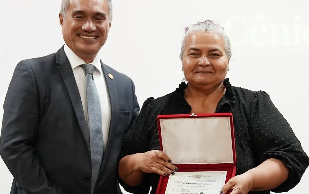 Karla Martins é homenageada, em Rio Branco, com a Ordem do Mérito Cultural do Acre