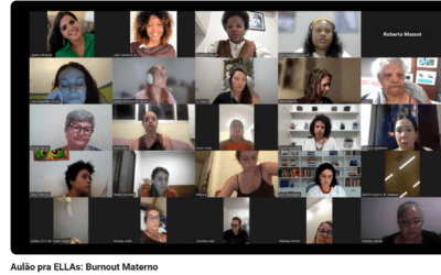Não conseguiu assistir ao vivo? O primeiro aulão sobre Burnout Materno já está no YouTube
