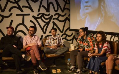 Pedro Bandeira ministra aula sobre Meta Ads para artistas na Nave Coletiva, em SP